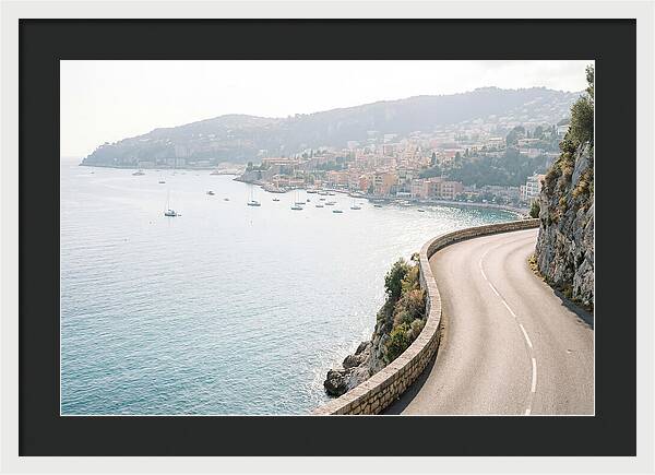 Scenic View Of Villefranche Bay