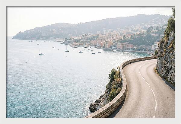 Scenic View Of Villefranche Bay