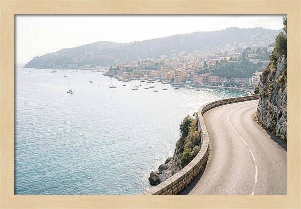 Scenic View Of Villefranche Bay