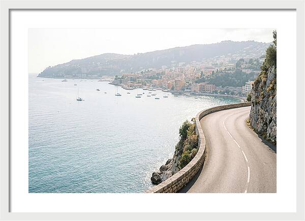 Scenic View Of Villefranche Bay