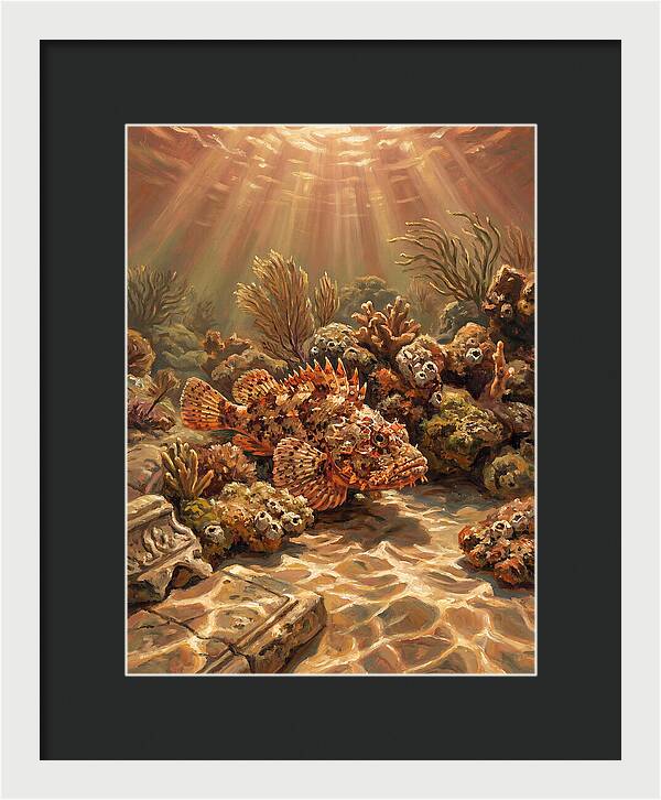 Scorpionfish Beneath The Waves
