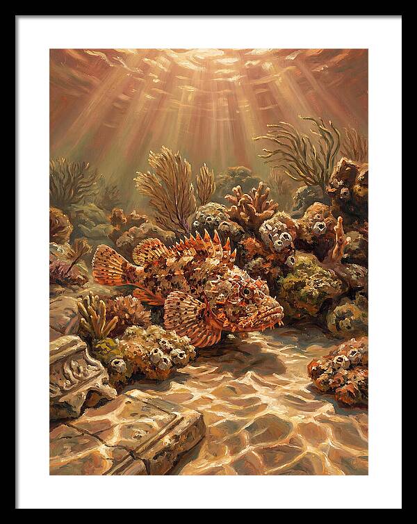 Scorpionfish Beneath The Waves