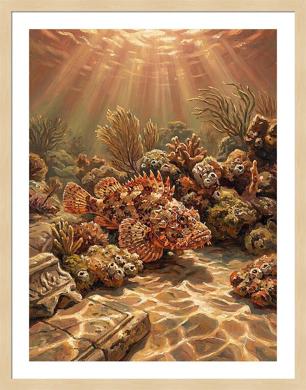 Scorpionfish Beneath The Waves