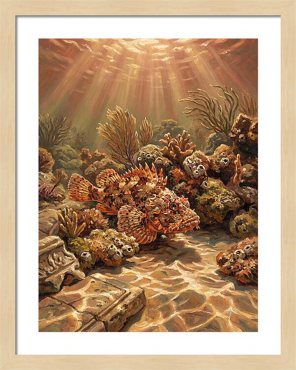 Scorpionfish Beneath The Waves