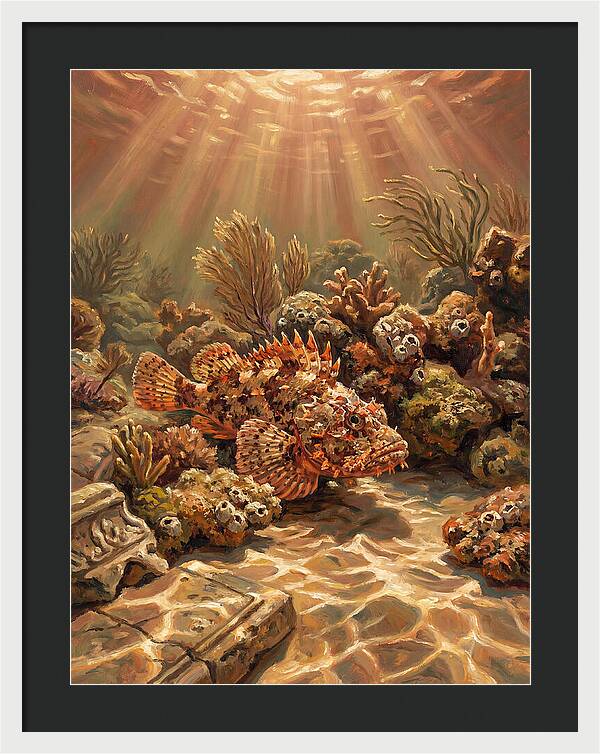 Scorpionfish Beneath The Waves