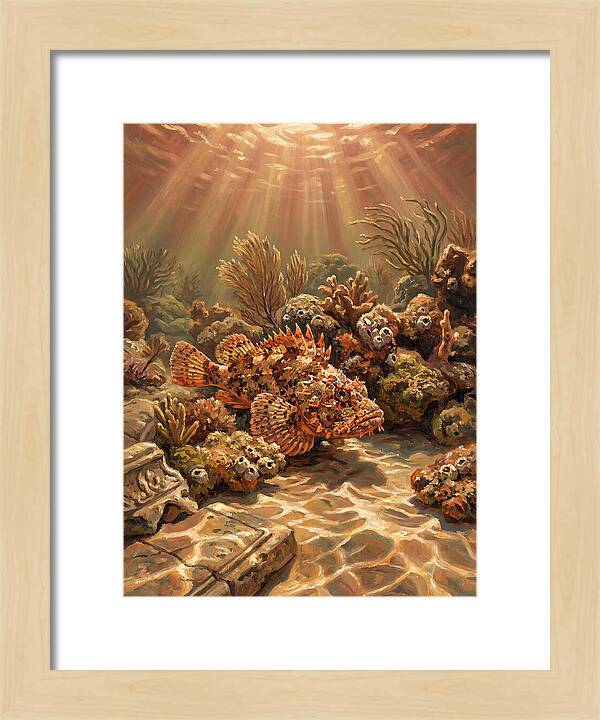 Scorpionfish Beneath The Waves