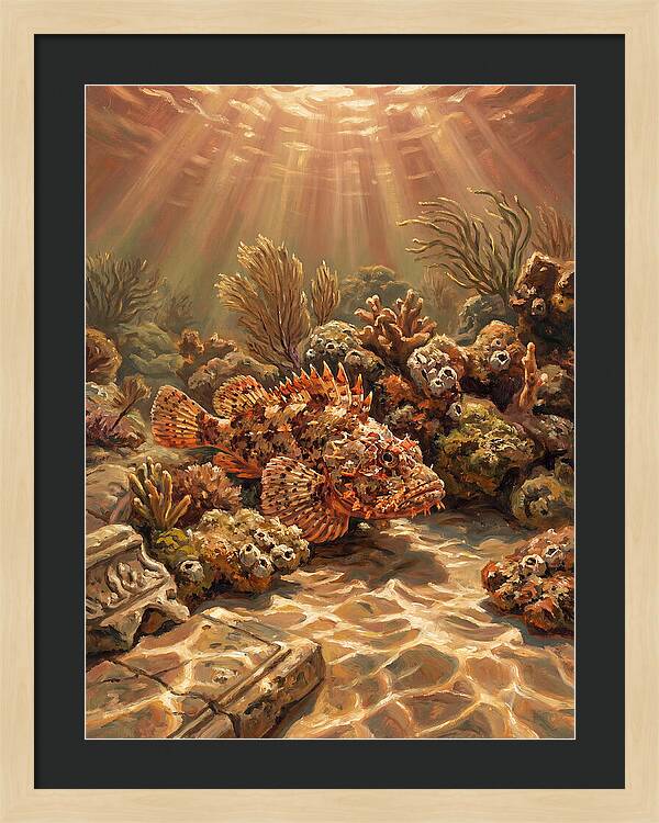 Scorpionfish Beneath The Waves