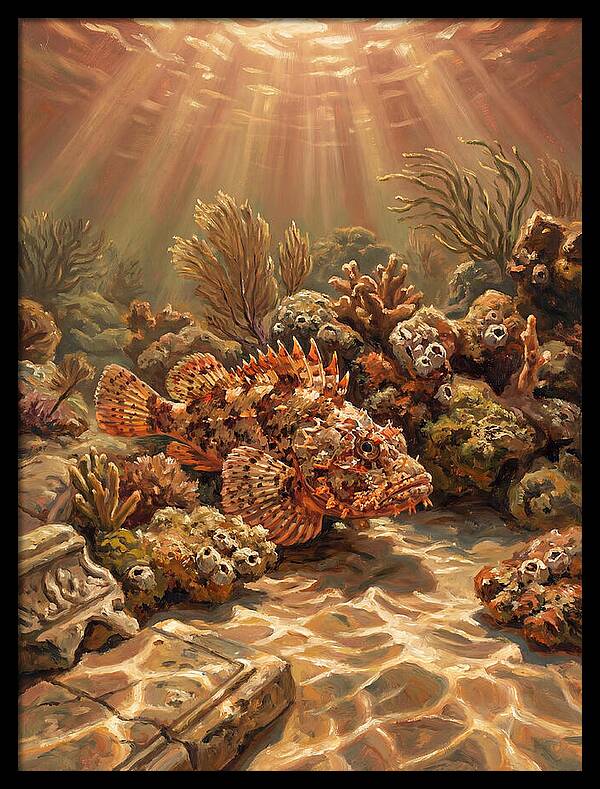Scorpionfish Beneath The Waves