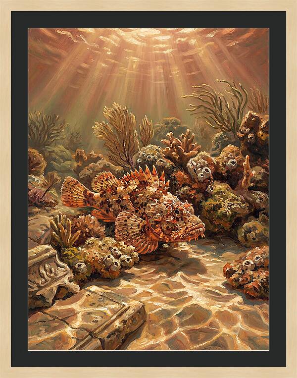 Scorpionfish Beneath The Waves
