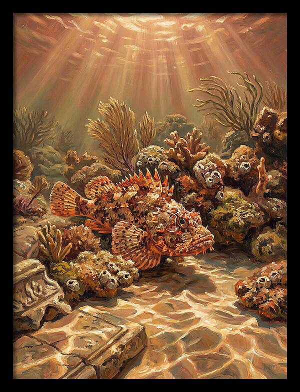Scorpionfish Beneath The Waves