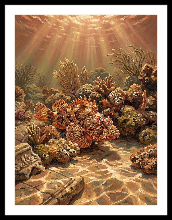 Scorpionfish Beneath The Waves
