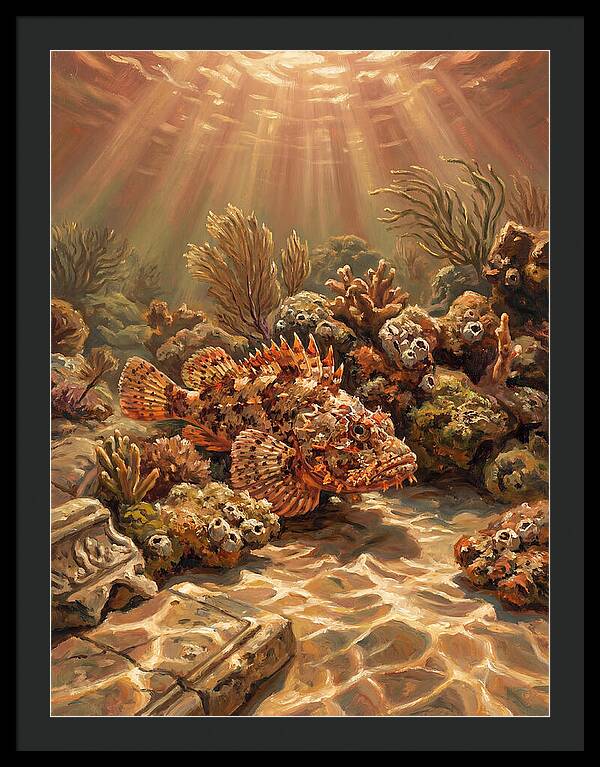 Scorpionfish Beneath The Waves