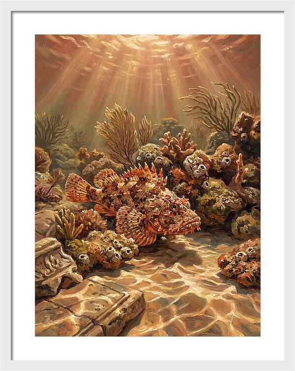 Scorpionfish Beneath The Waves