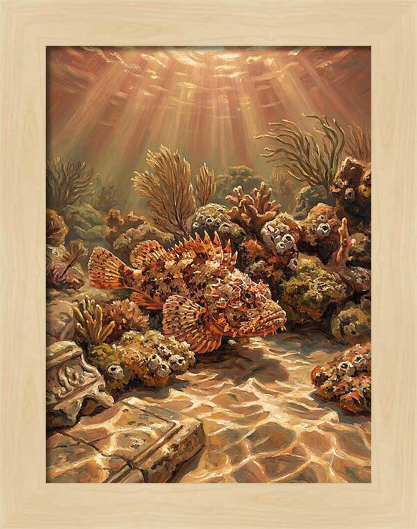Scorpionfish Beneath The Waves