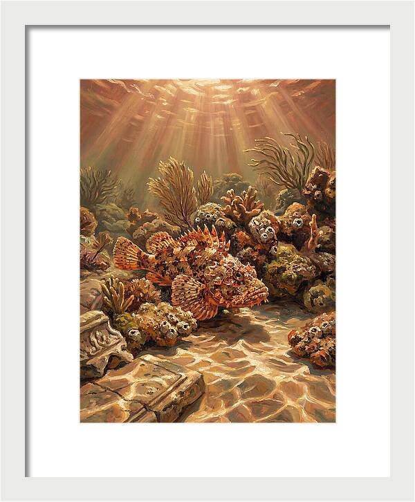 Scorpionfish Beneath The Waves