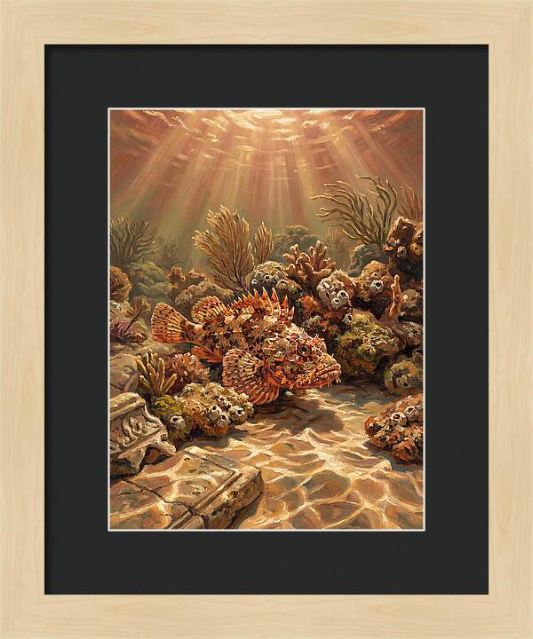 Scorpionfish Beneath The Waves