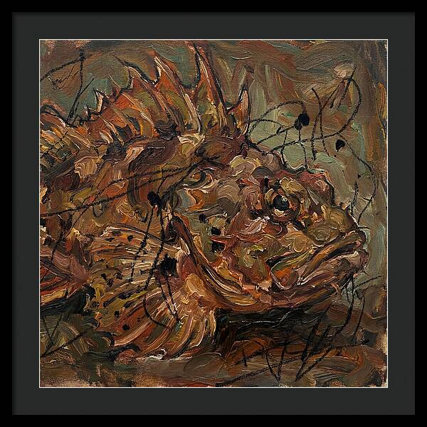 Scorpionfish In Expressionist Style