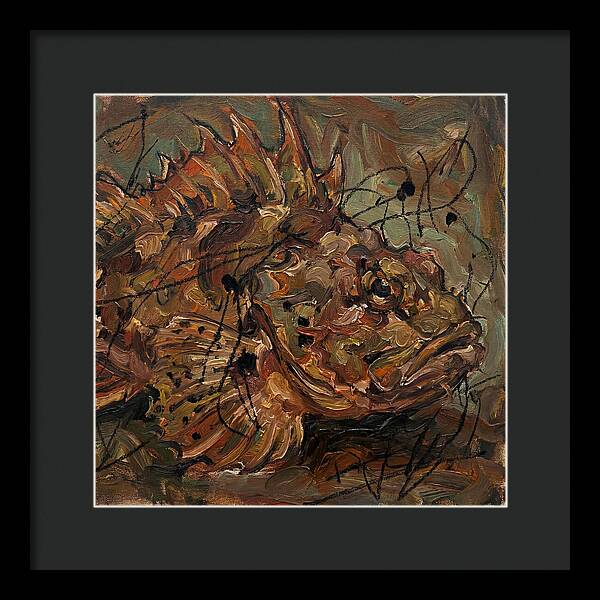 Scorpionfish In Expressionist Style