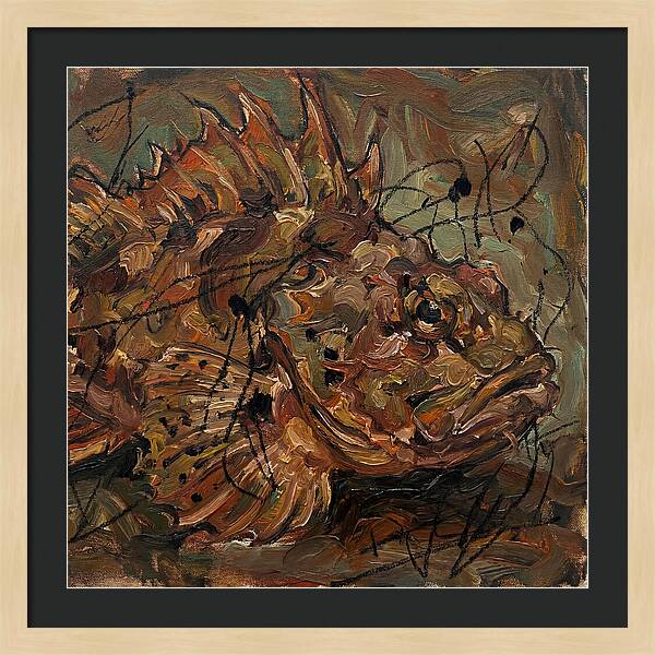 Scorpionfish In Expressionist Style