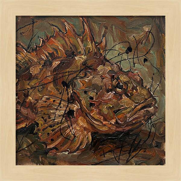 Scorpionfish In Expressionist Style
