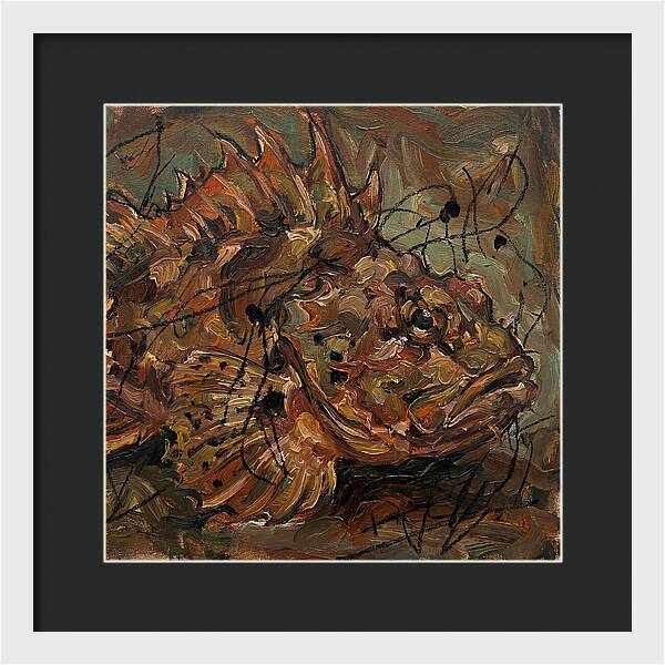 Scorpionfish In Expressionist Style
