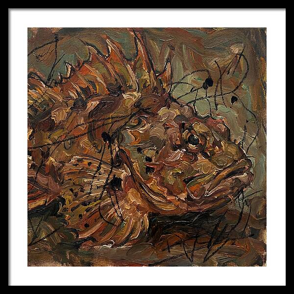 Scorpionfish In Expressionist Style