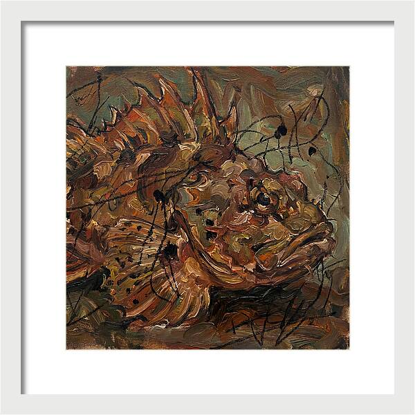 Scorpionfish In Expressionist Style