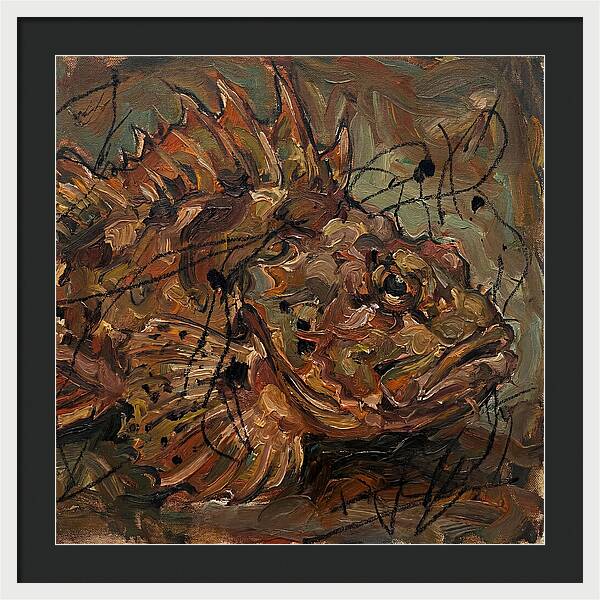 Scorpionfish In Expressionist Style
