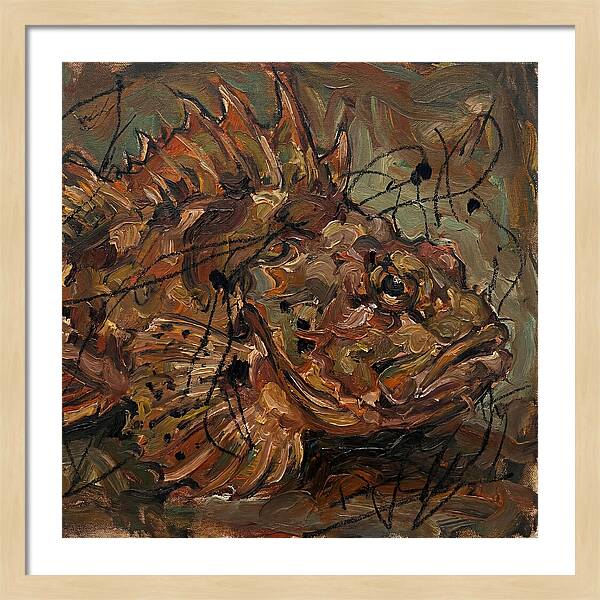 Scorpionfish In Expressionist Style