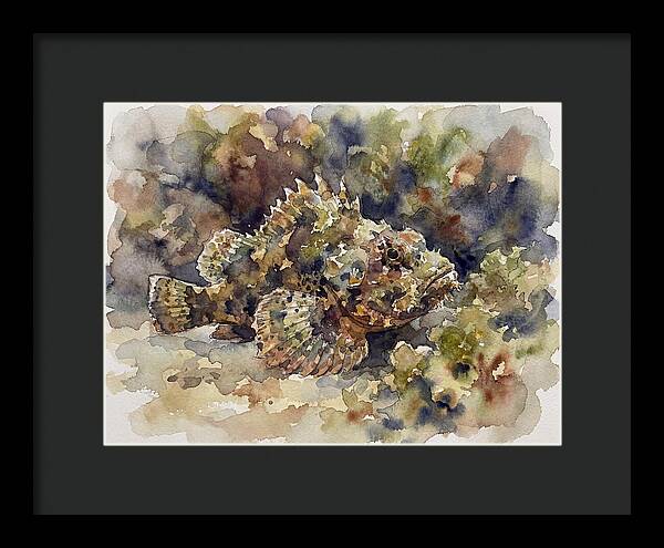 Scorpionfish In Watercolor