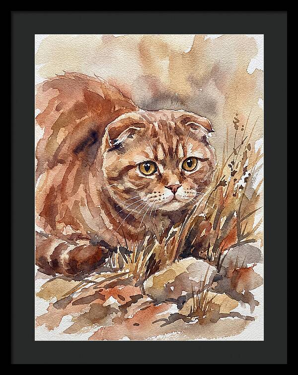 Scottish Fold In Nature
