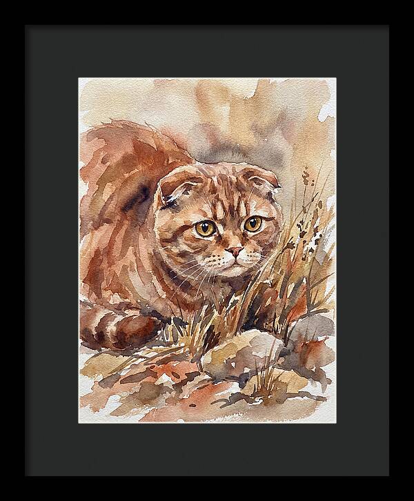 Scottish Fold In Nature