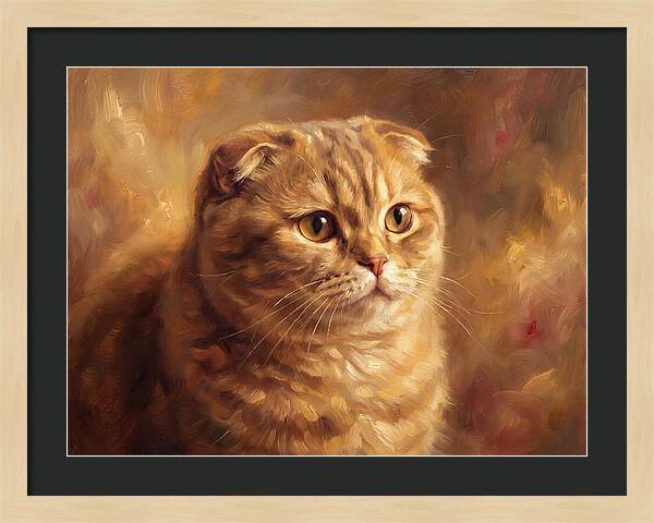 Scottish Fold Portrait