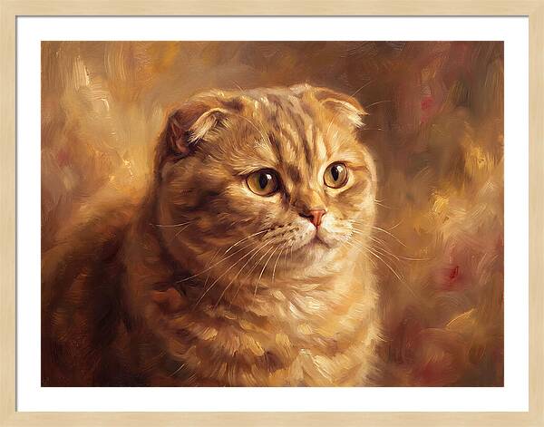 Scottish Fold Portrait