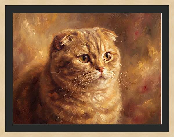 Scottish Fold Portrait