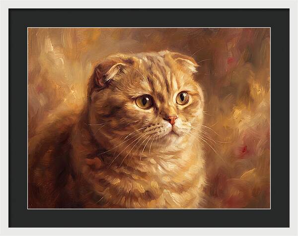 Scottish Fold Portrait