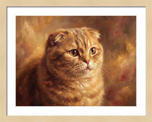 Scottish Fold Portrait
