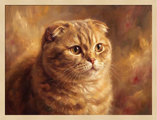 Scottish Fold Portrait