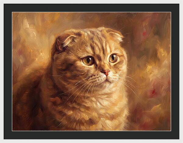 Scottish Fold Portrait