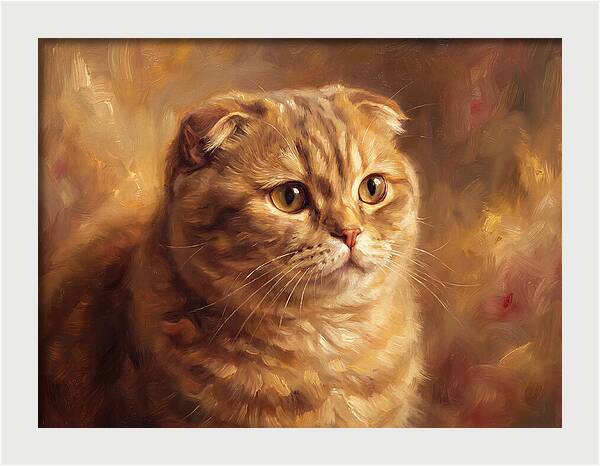 Scottish Fold Portrait