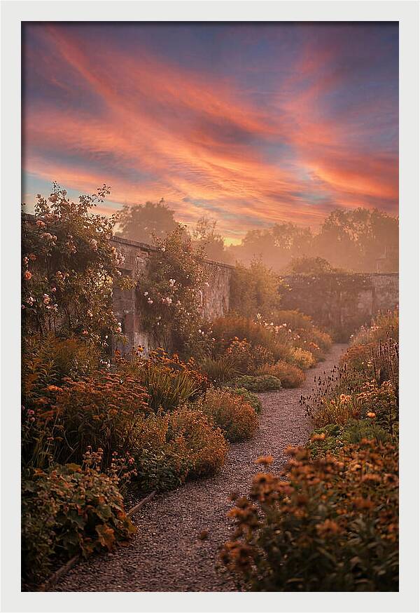 Scottish Walled Garden Serenity