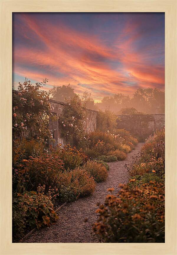 Scottish Walled Garden Serenity