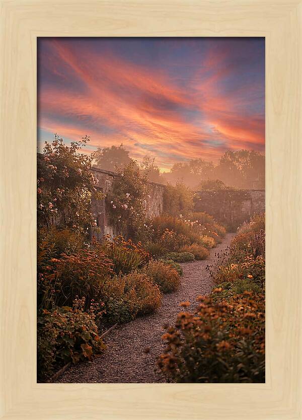 Scottish Walled Garden Serenity