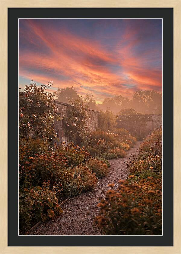 Scottish Walled Garden Serenity
