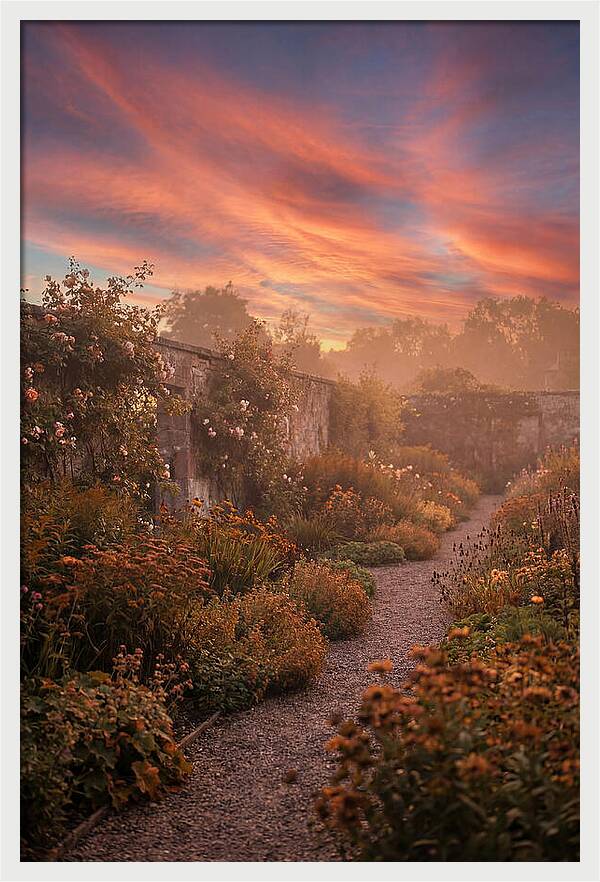Scottish Walled Garden Serenity
