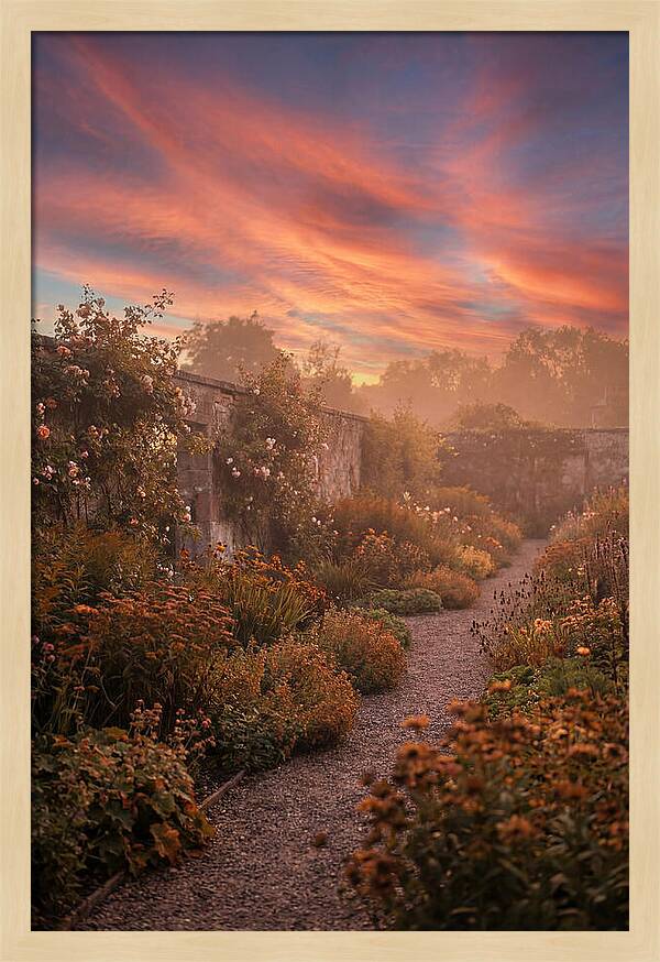 Scottish Walled Garden Serenity