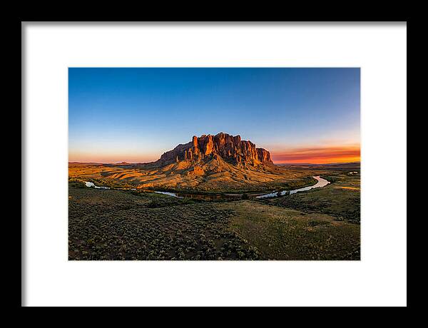 Scotts Bluff Sunset Vista