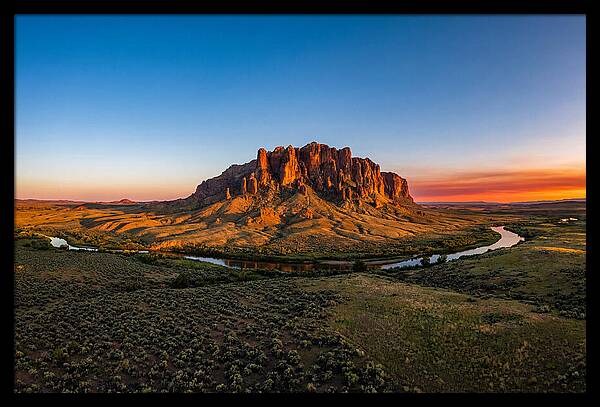 Scotts Bluff Sunset Vista