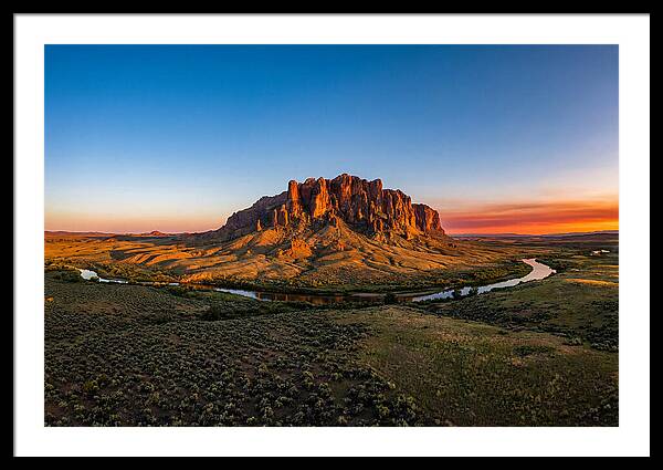 Scotts Bluff Sunset Vista