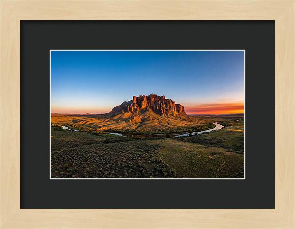Scotts Bluff Sunset Vista